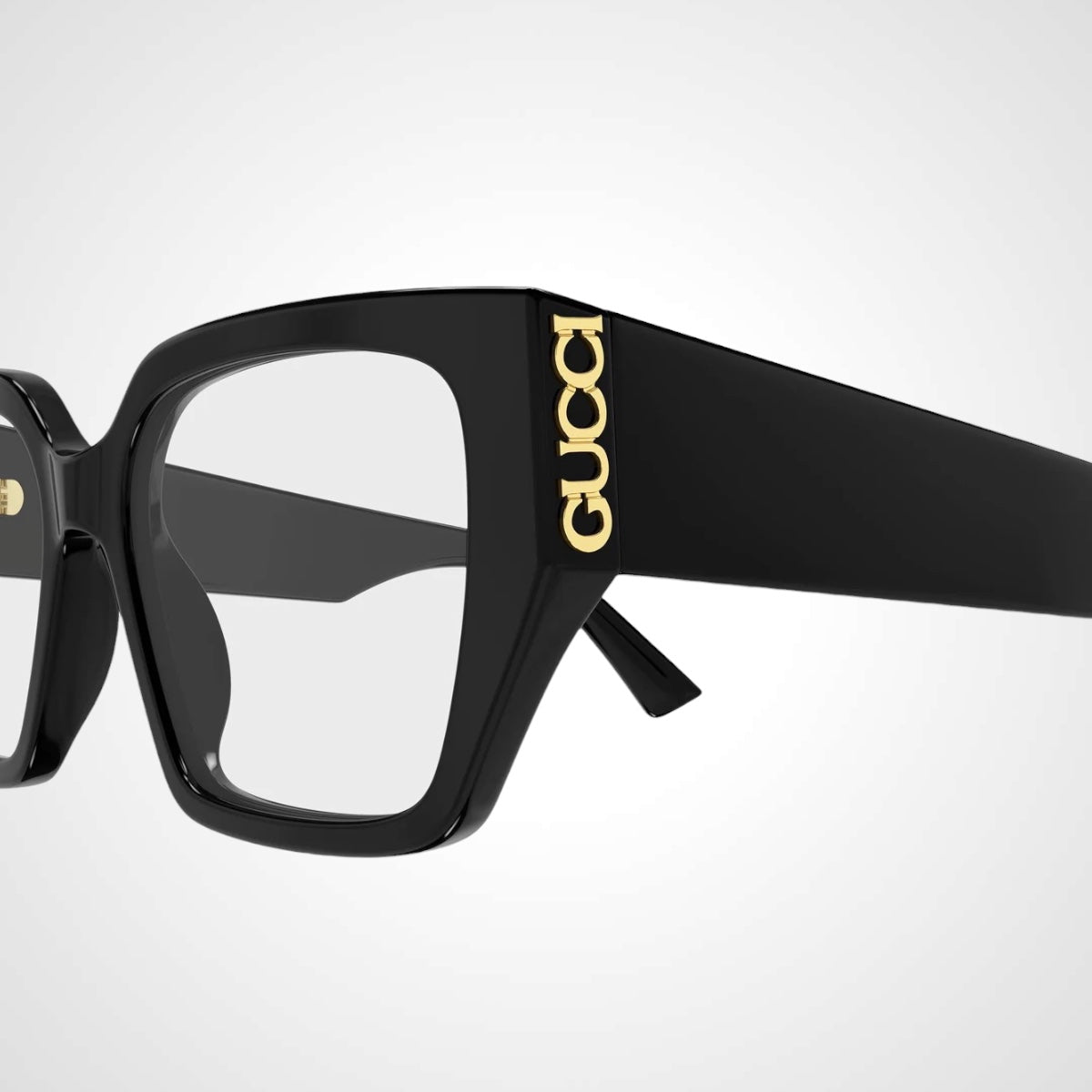 GG2042O 001 Gucci eyeglasses gold letter logo womens 