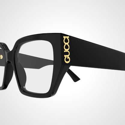 GG2042O 001 Gucci eyeglasses gold letter logo womens 