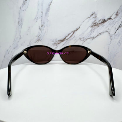 GG2110S 002 Gucci sunglasses brown tortoise back view 