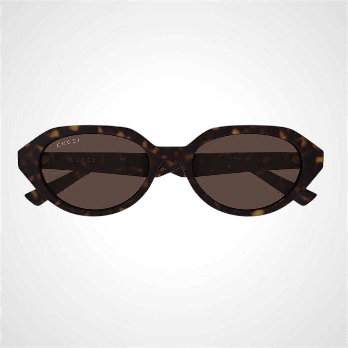 GG2178S 002 Gucci Sunglasses Brown Tortoise Shell front view 