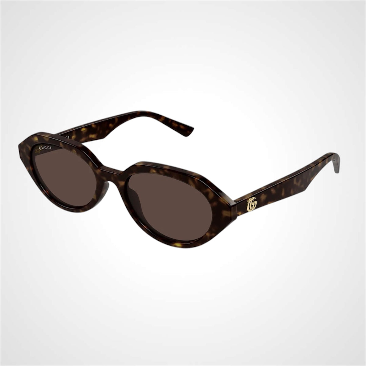 GG2178S 002 Gucci Sunglasses Brown Tortoise Shell side view womens 