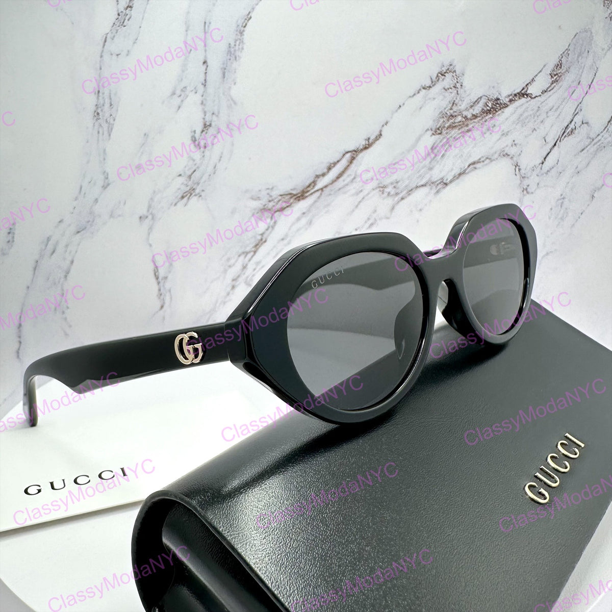 Gucci Black Sunglasses GG2178S 001 _7