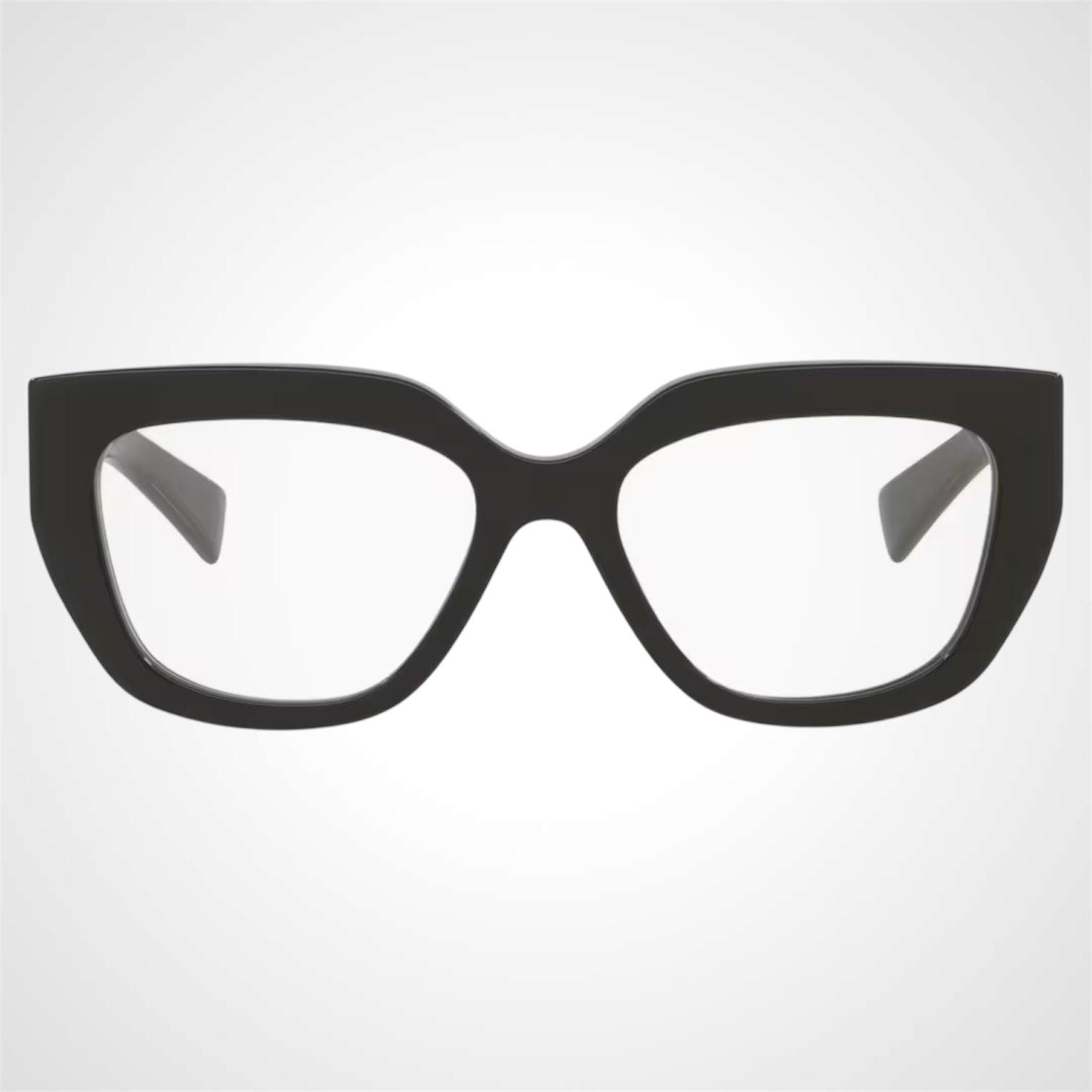 Gucci GG18470 001 black cat eye women's eyeglasses front frame