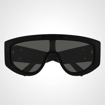Gucci GG1950S 001 Black sunglasses with a brand logo on a white background front view 