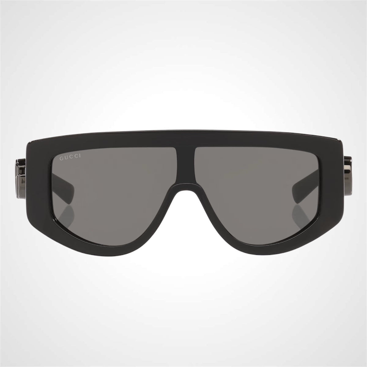 Gucci GG1950S 001 Black sunglasses side view mask aviator front view 