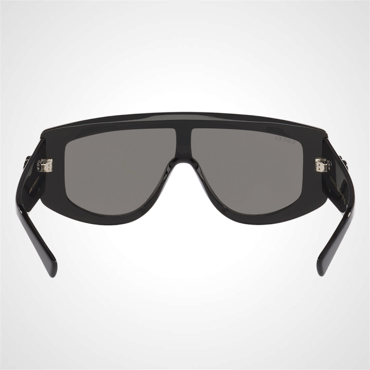 Gucci GG1950S 001 black sunglasses side view mask aviator back view 
