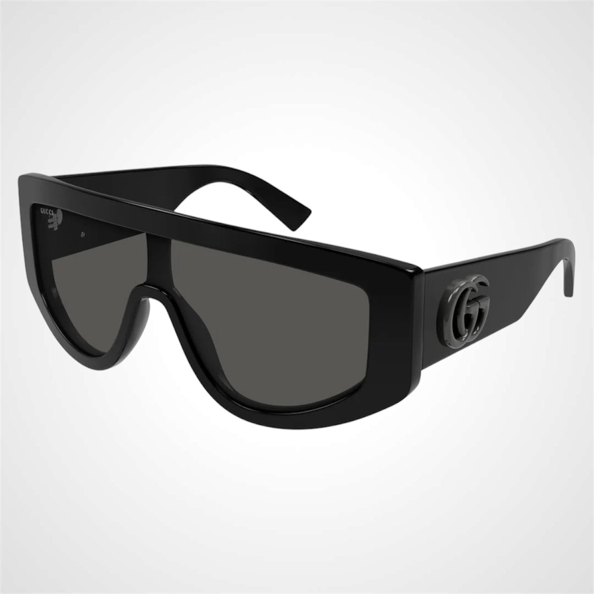 Gucci GG1950S 001 black sunglasses side view mask aviator side view 