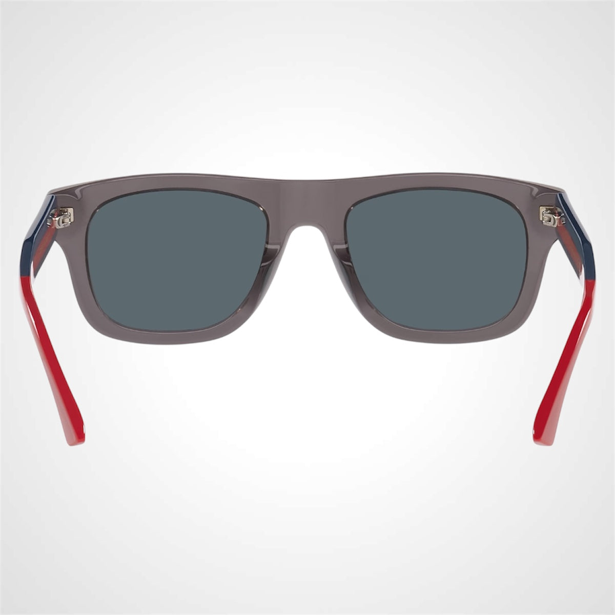 Gucci GG1991S 004 mens square grey aviator sunglasses back view 