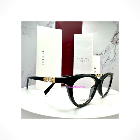 Gucci GG20340 001 women's black cat eye eyeglasses