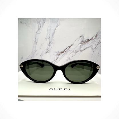 Gucci GG2110S 001 women's black cat eye sunglasses