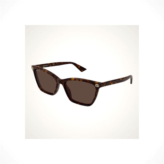 Gucci GG2111S 002 women's brown Havana square sunglasses