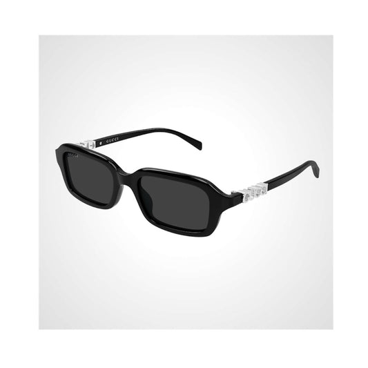 Gucci GG2152S 001 sunglasses black rectangular side view