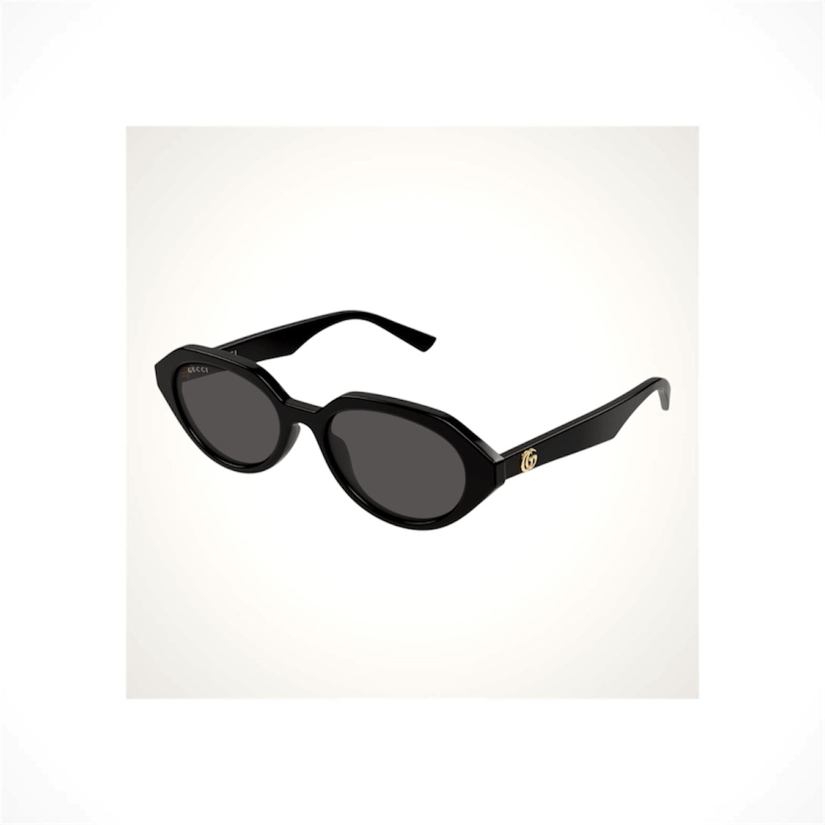 Gucci GG2178S 001 women's black oval sunglasses
