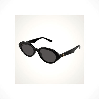 Gucci GG2178S 001 women's black oval sunglasses