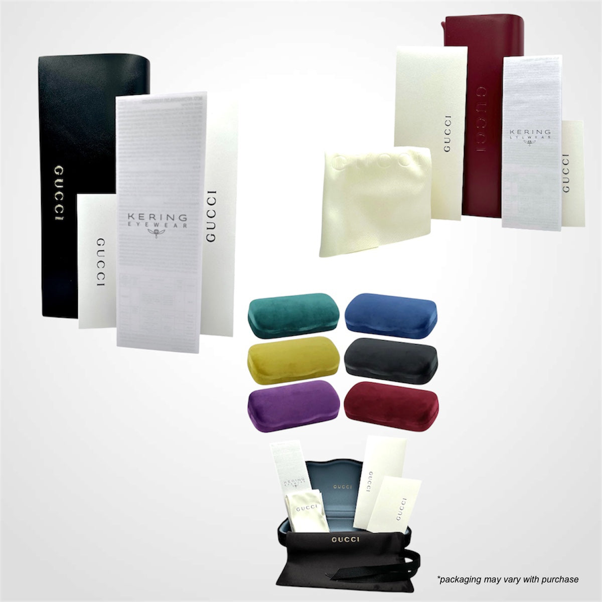Gucci authentic packaging and accessories 
