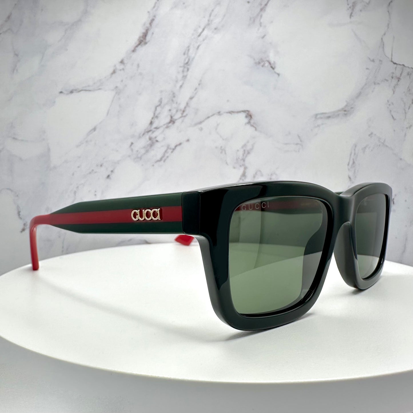 GUCCI Sunglasses GG1869S 001 Black Gold Square