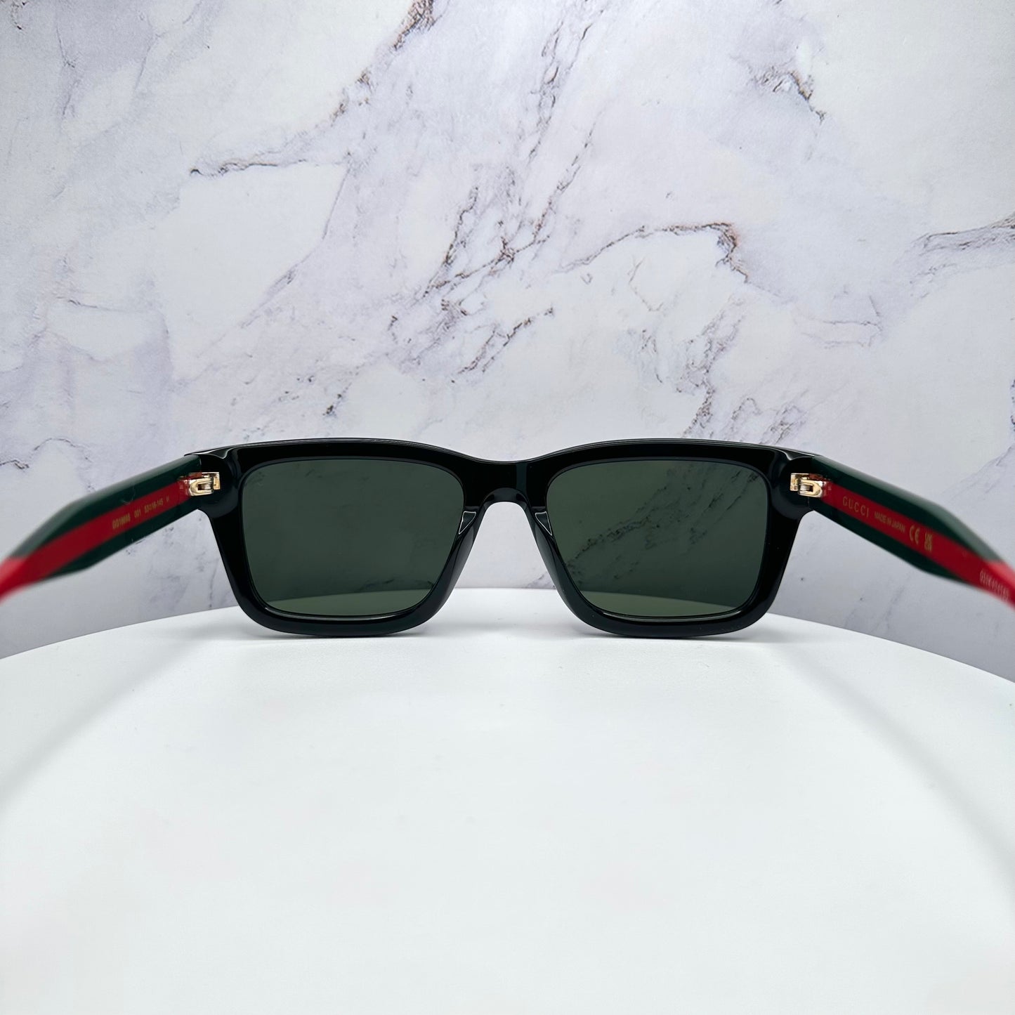 GUCCI Sunglasses GG1869S 001 Black Gold Square