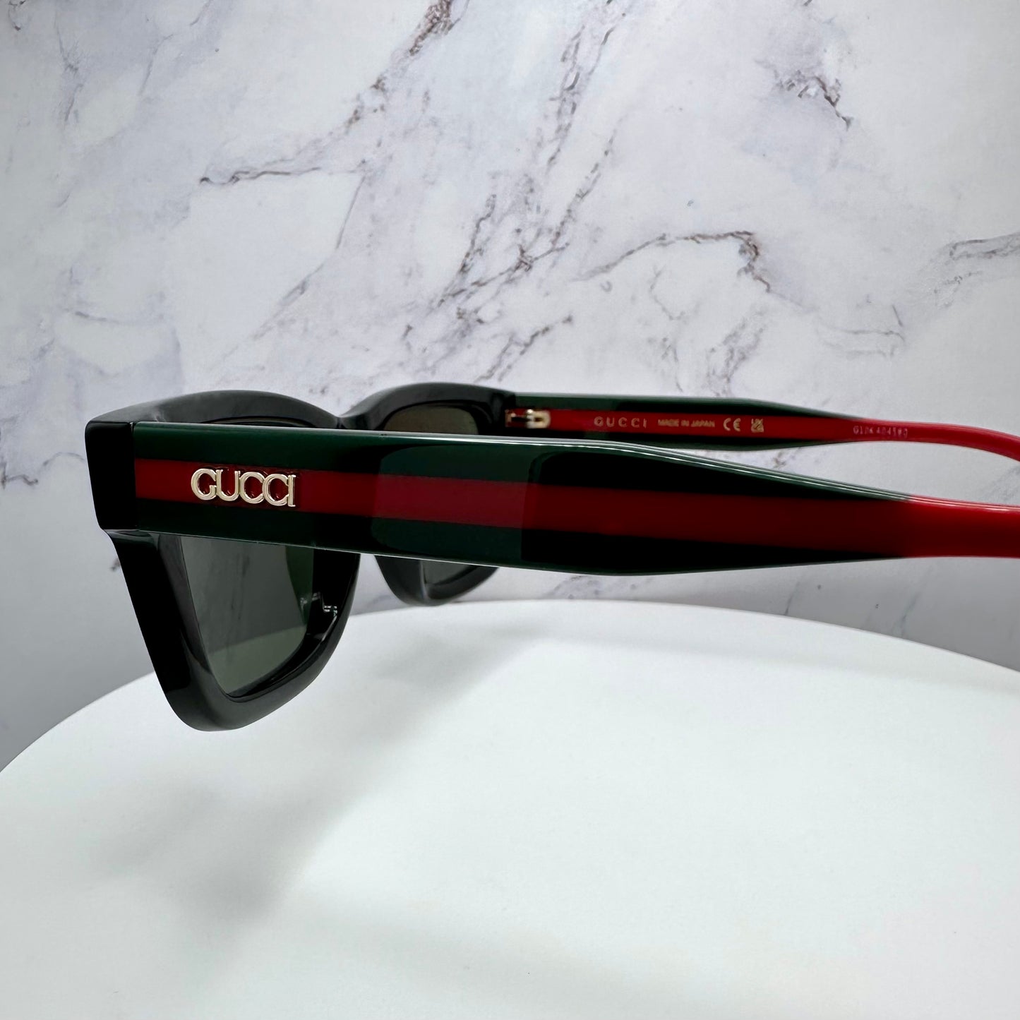 GUCCI Sunglasses GG1869S 001 Black Gold Square