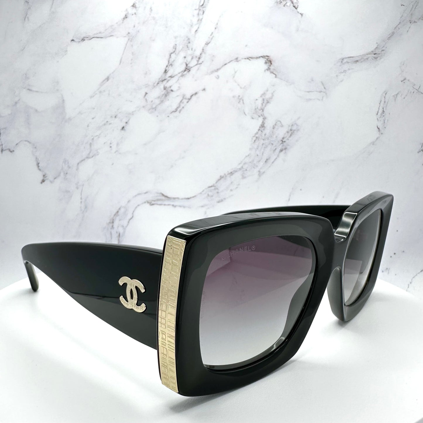 Chanel Sunglasses Square Rectangle For Women