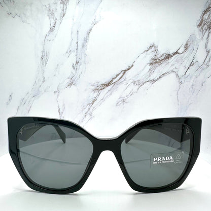 Prada Sunglasses Black Symbole Logo PR19ZS 1AB5S0