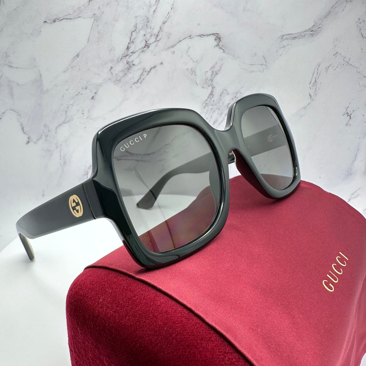 Gucci Sunglasses GG1337S 002 Polarized