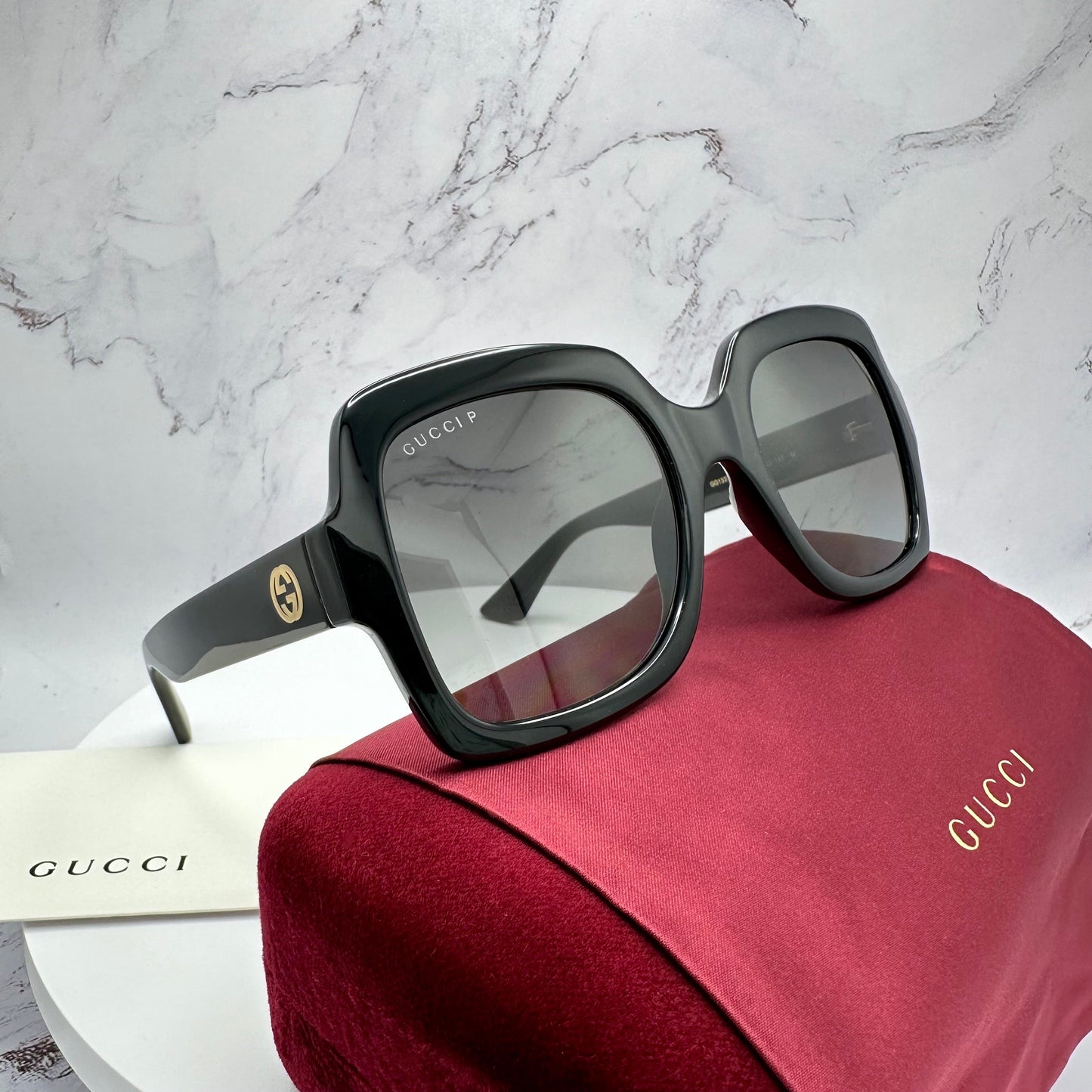 Gucci Sunglasses GG1337S 002 Polarized 