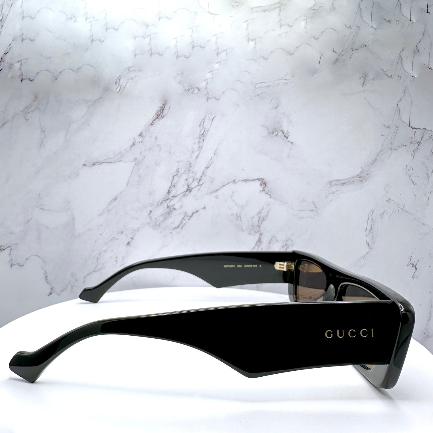 GG1331S 002 Gucci Sunglasses Rectangle Polarized 