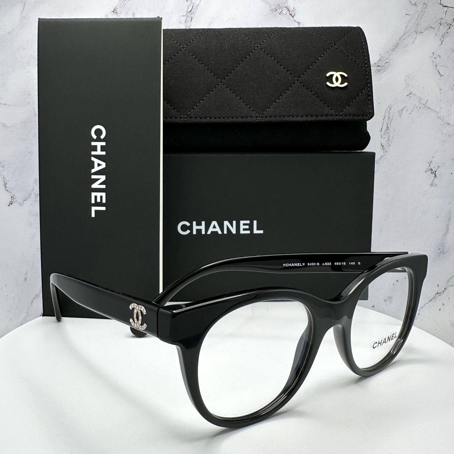 Chanel Eyeglasses 3450B C622 Eyewear