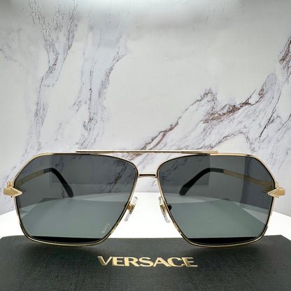 VERSACE VE2284 100287 square sunglasses for men