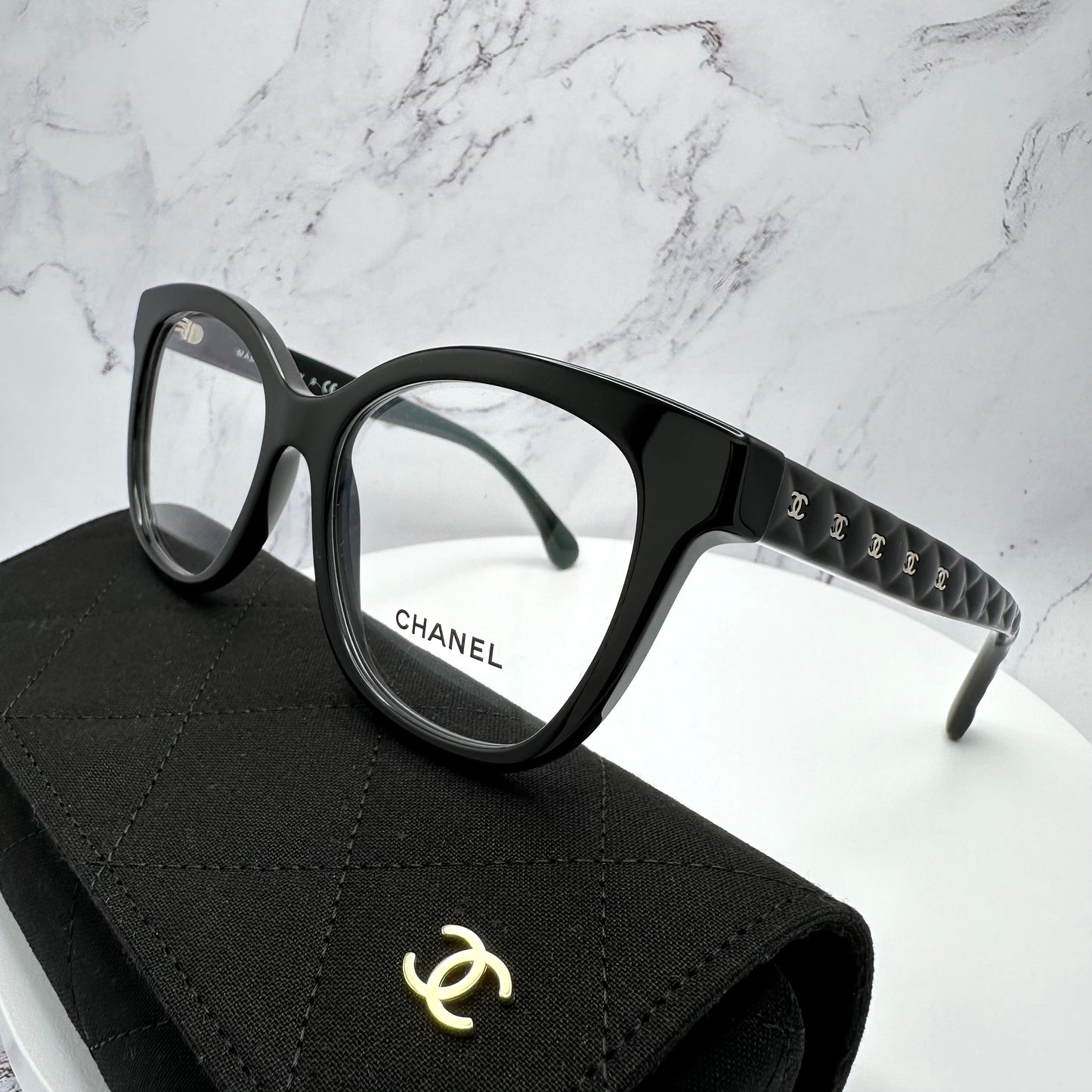 CHANEL New Eyeglasses Glasses Frames 53-17-140