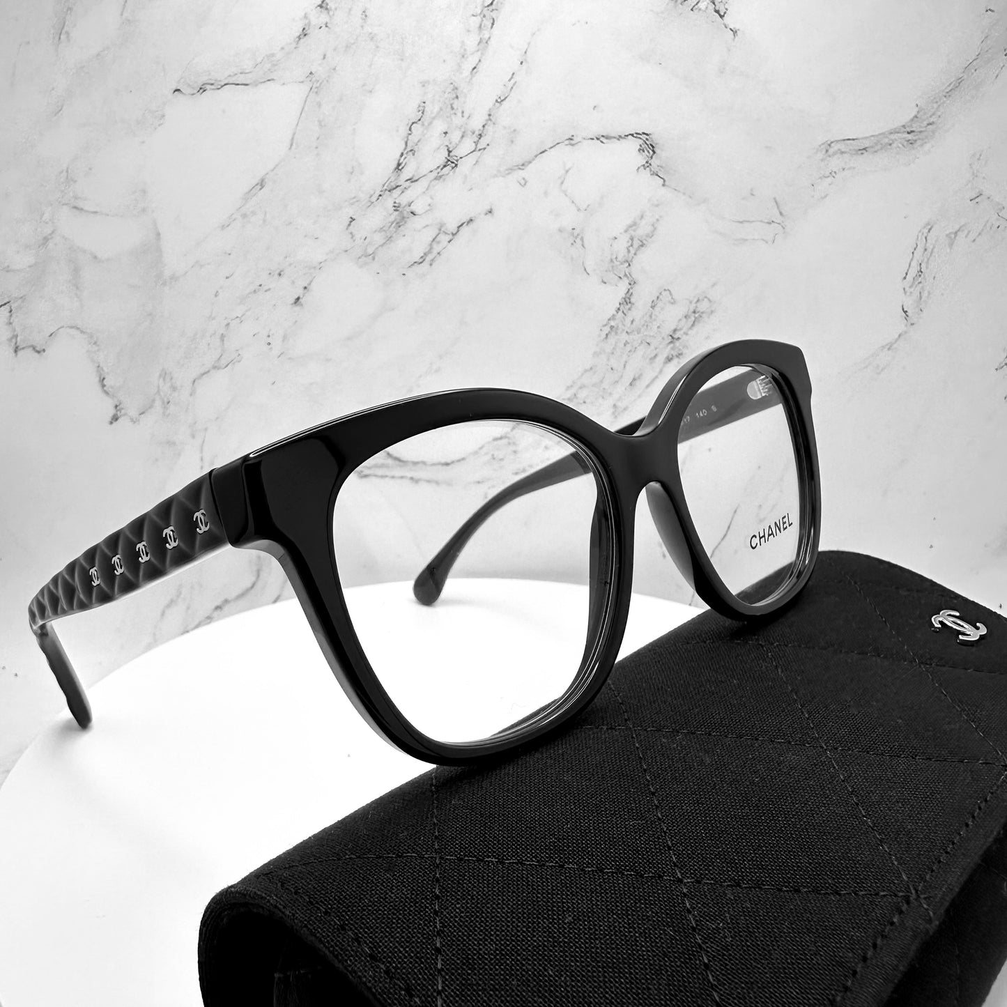 CHANEL New Eyeglasses Glasses Frames 53-17-140