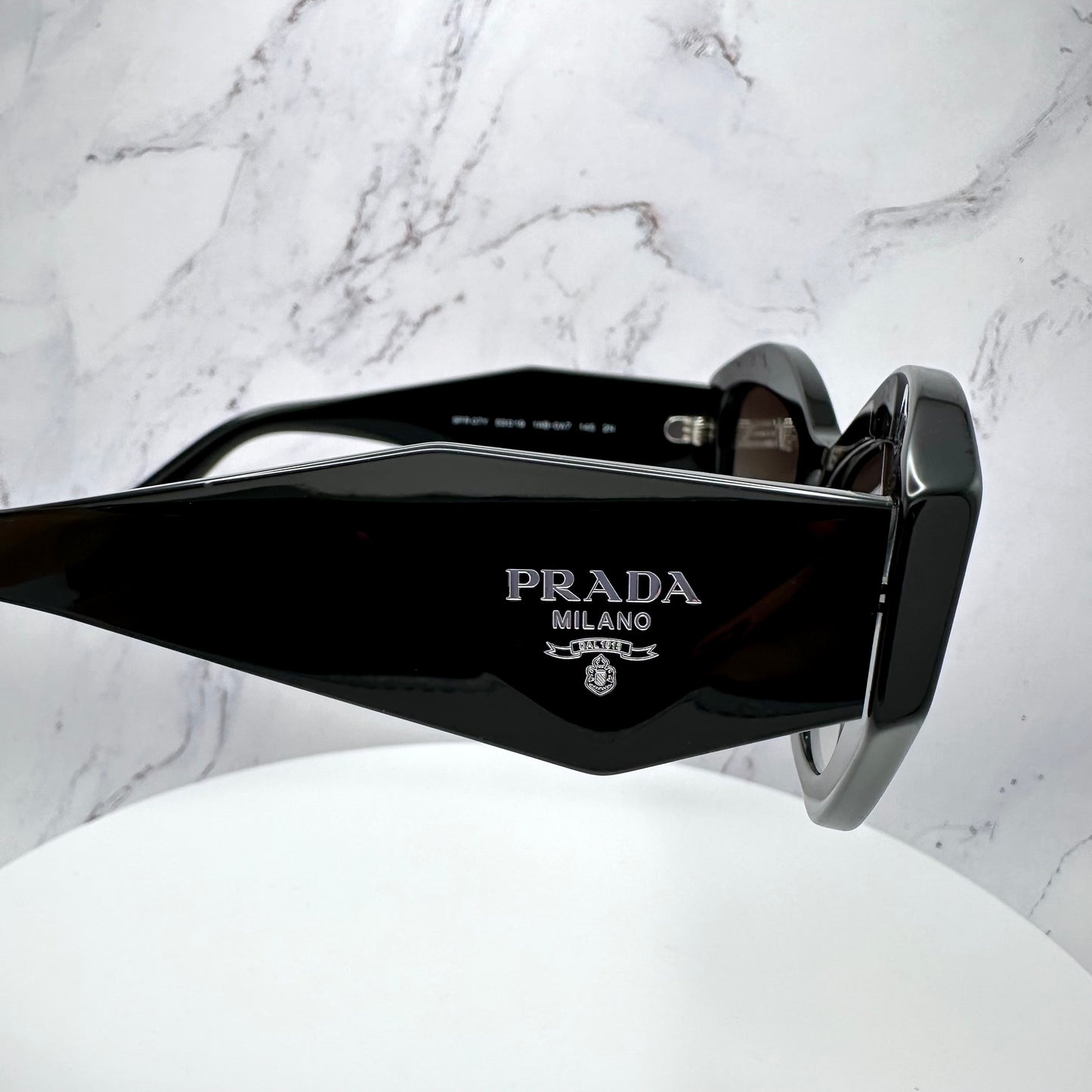 PRADA Sunglasses Symbole Logo SPR07Y Black 