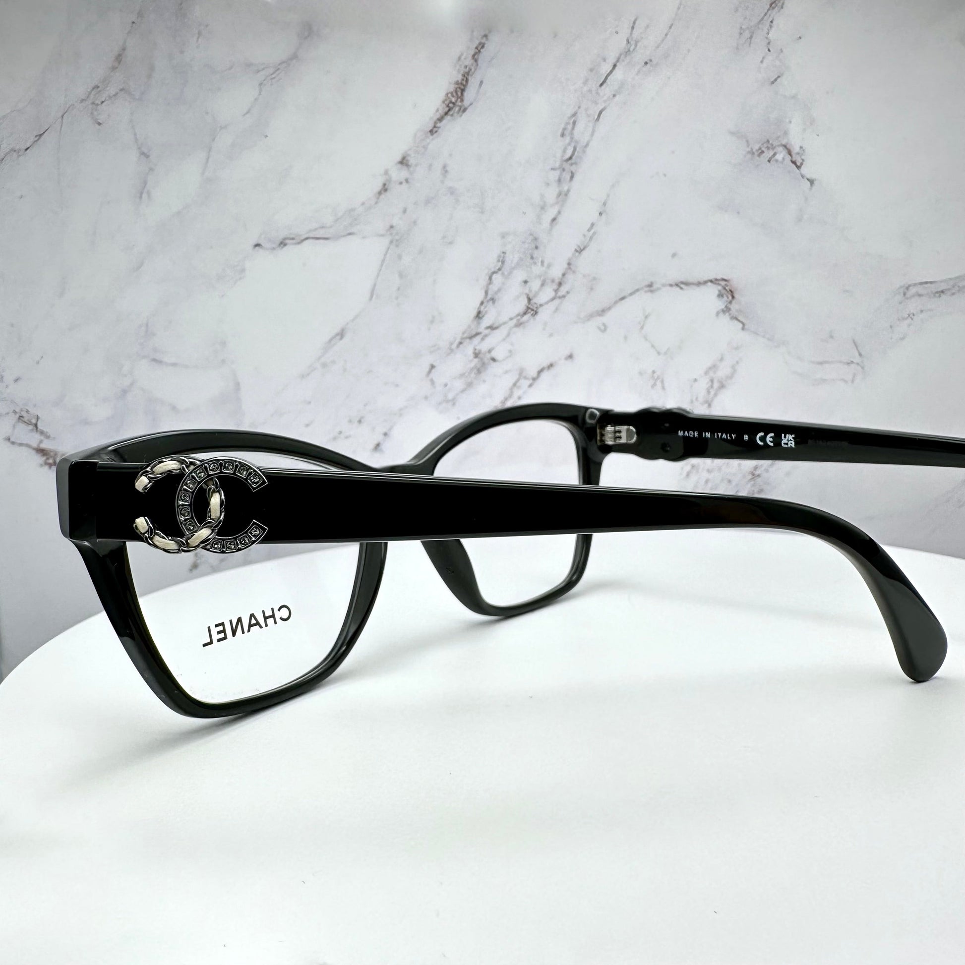 Chanel Eyeglasses Cat Eye Square 3420QB