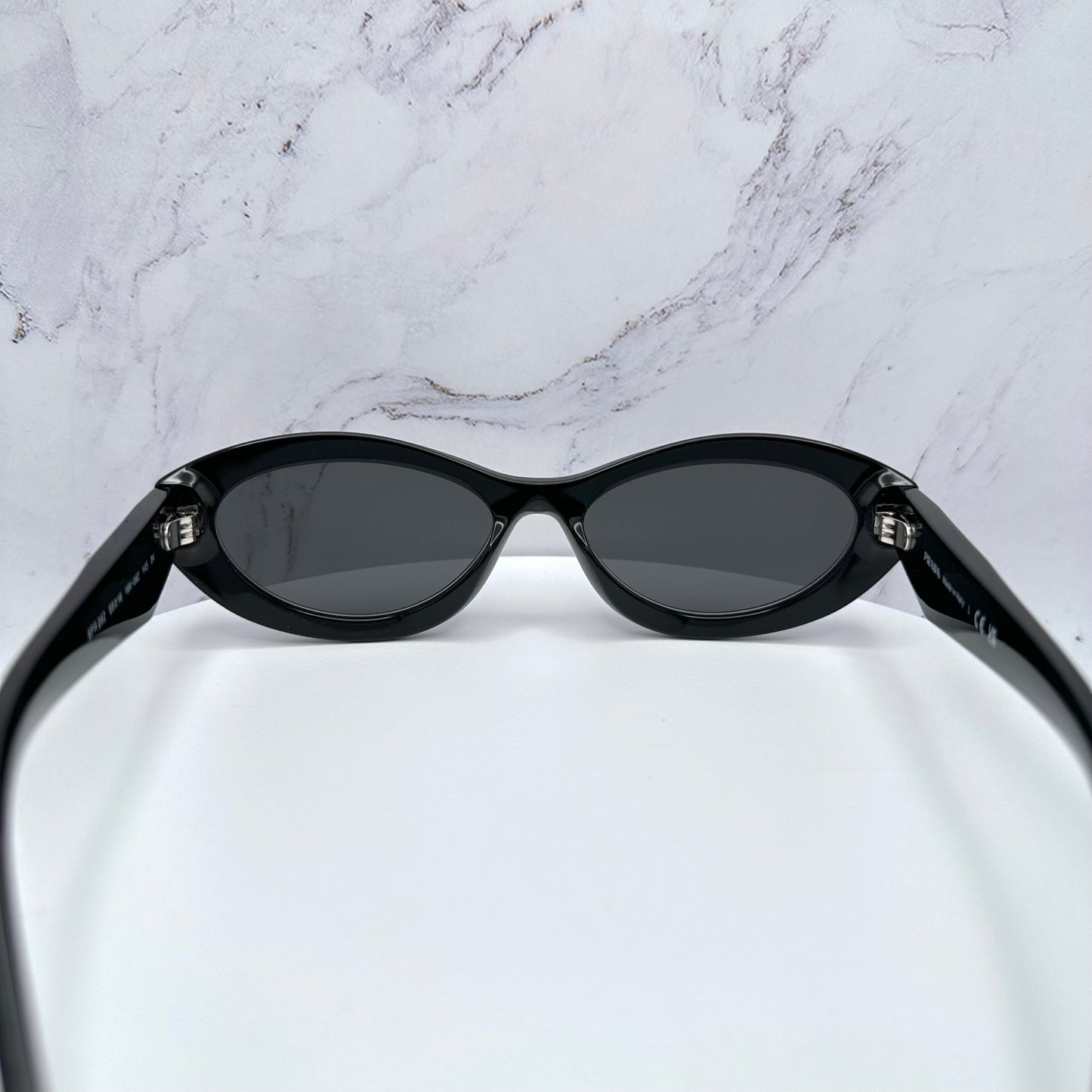 Prada Sunglasses PR26ZS Womens Symbole Logo Black