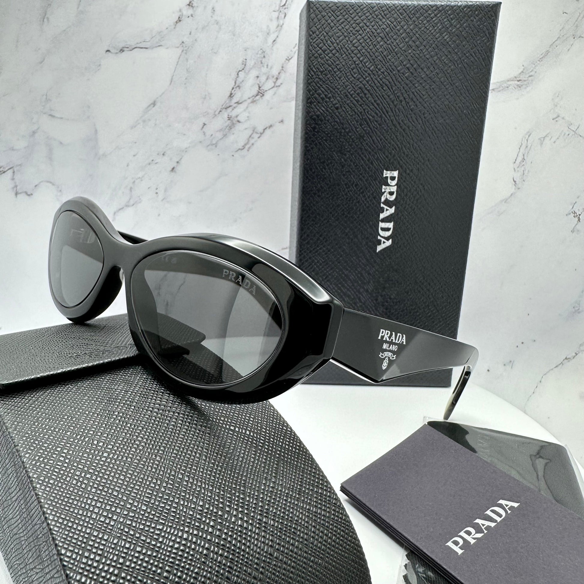 Prada Sunglasses SPR26Z Symbole Logo