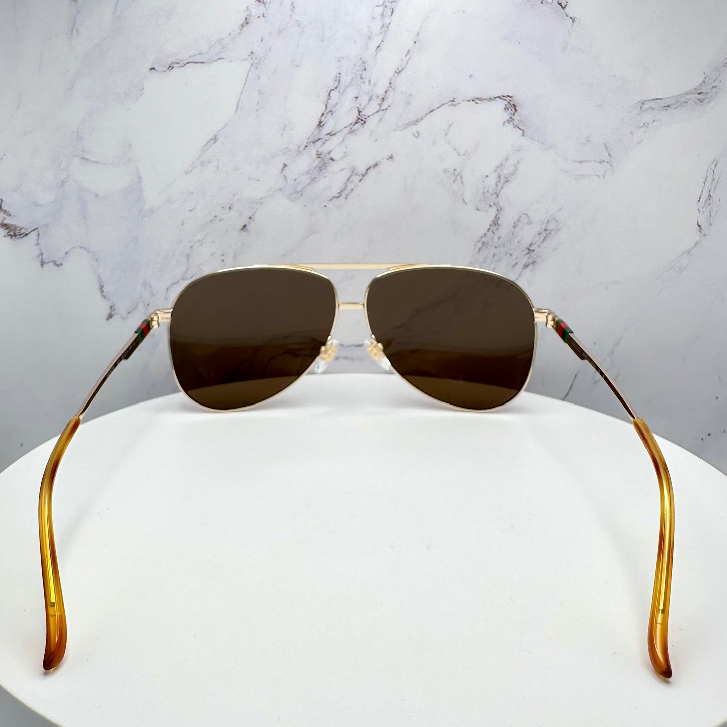 Gucci Gold Aviator Sunglasses GG1677S 002