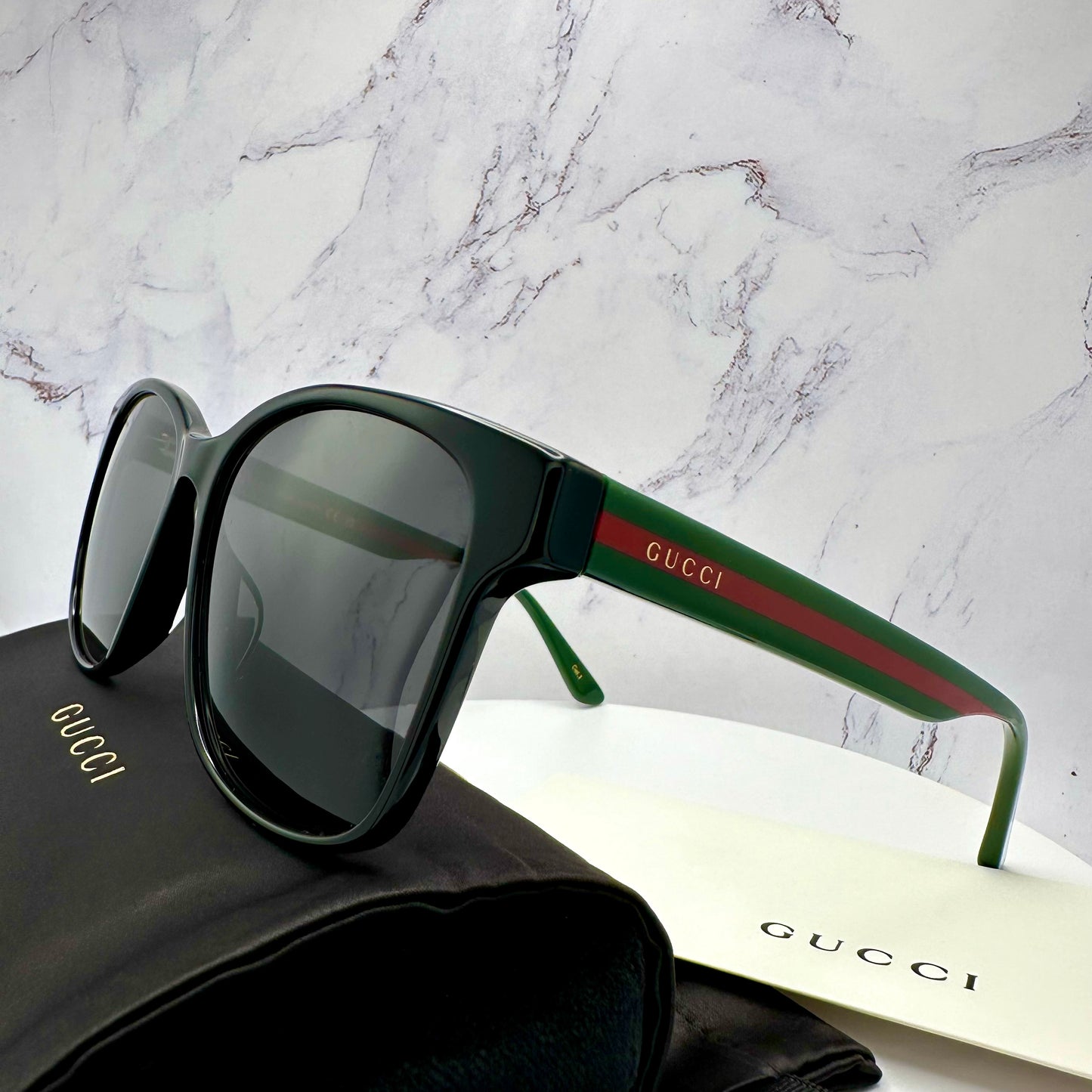 Gucci Sunglasses GG0417SK 001 Black