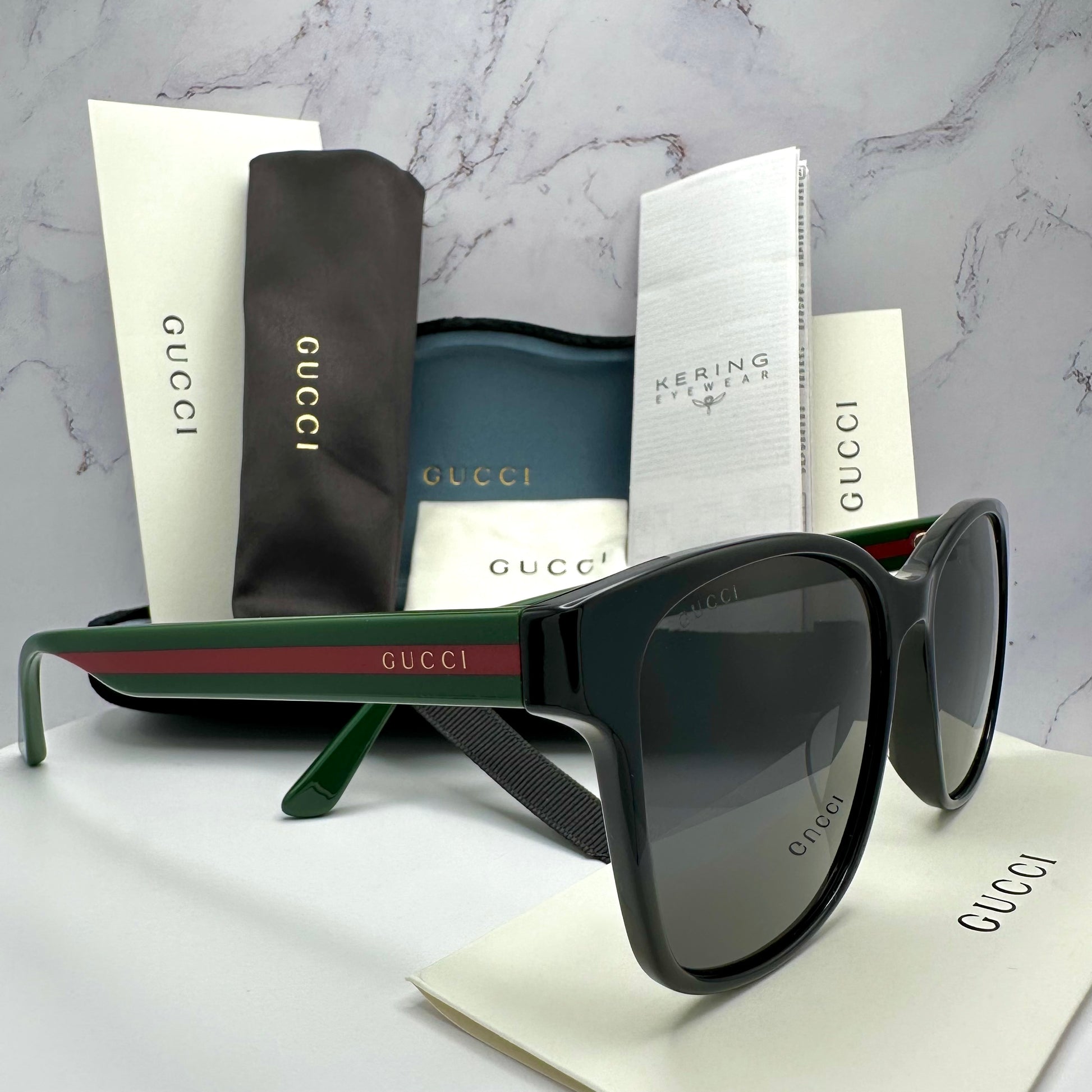 Gucci Sunglasses GG0417SK 001 Black