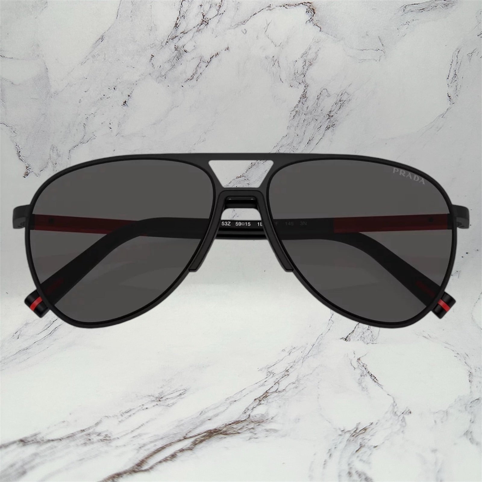 PS53ZS 1BO-06F Prada Linea Rossa Sunglasses 