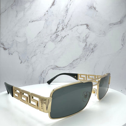 Versace Sunglasses VE2257 1002/87 Retro Sunglasses 