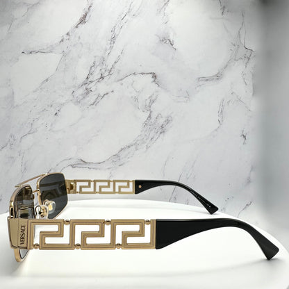 Versace Sunglasses VE2257 1002/87 Retro Sunglasses 