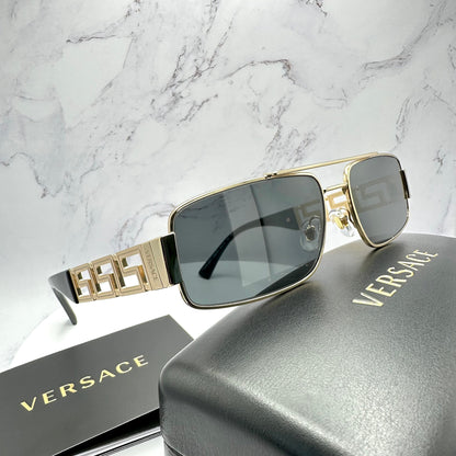 Versace Sunglasses VE2257 1002/87 Retro Sunglasses 