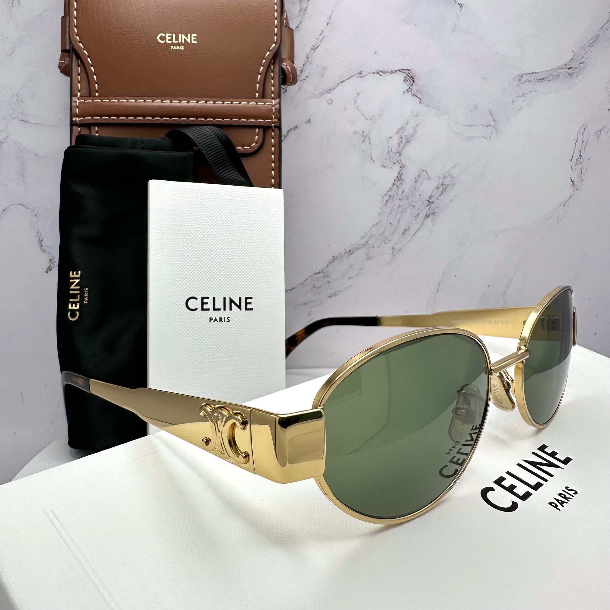 Celine Triomphe Sunglasses CL40235U 30N 