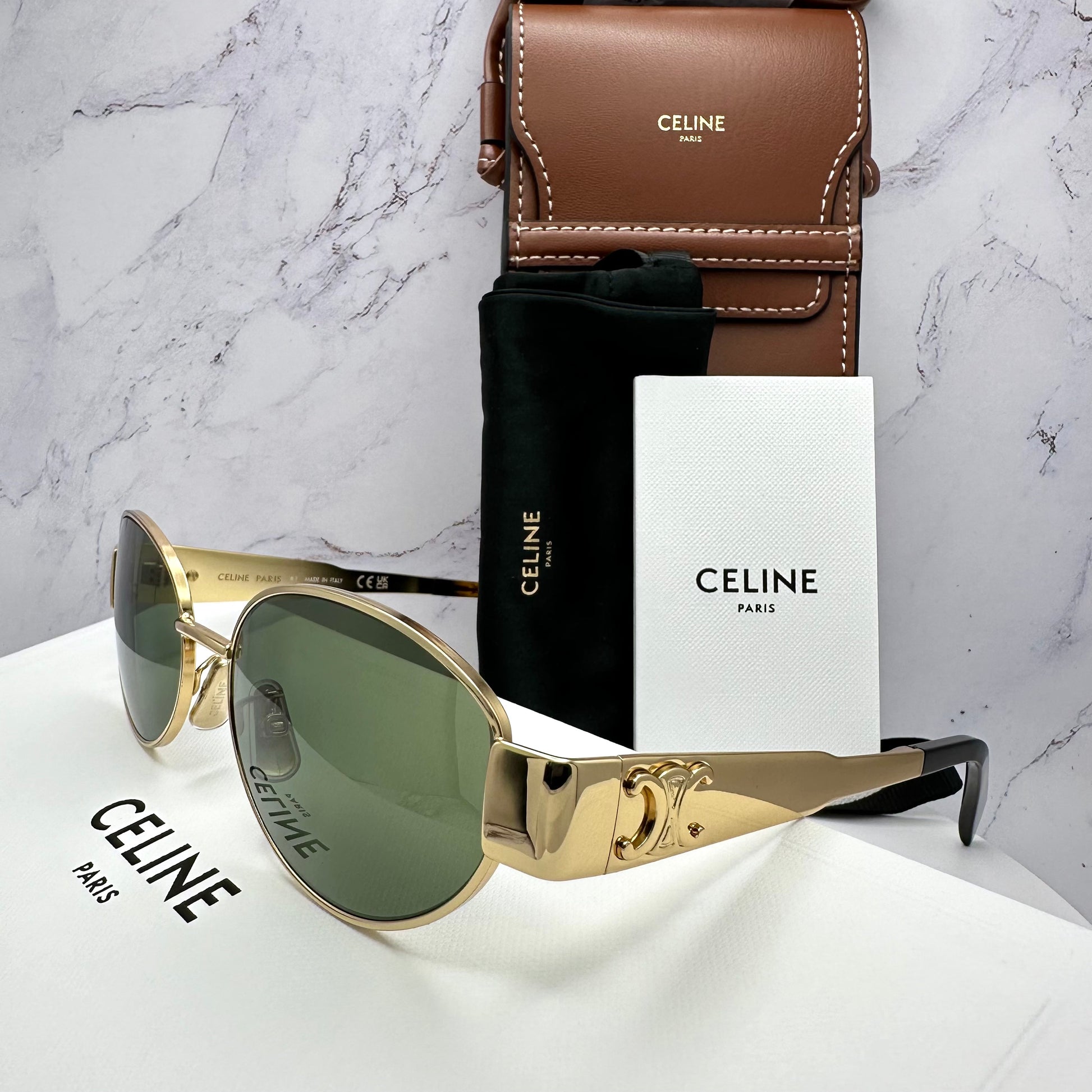 Celine Triomphe Sunglasses CL40235U 30N 