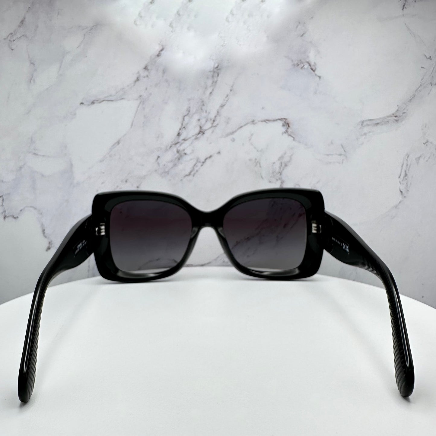 CHANEL Sunglasses Black Silver CC Logo CH5494