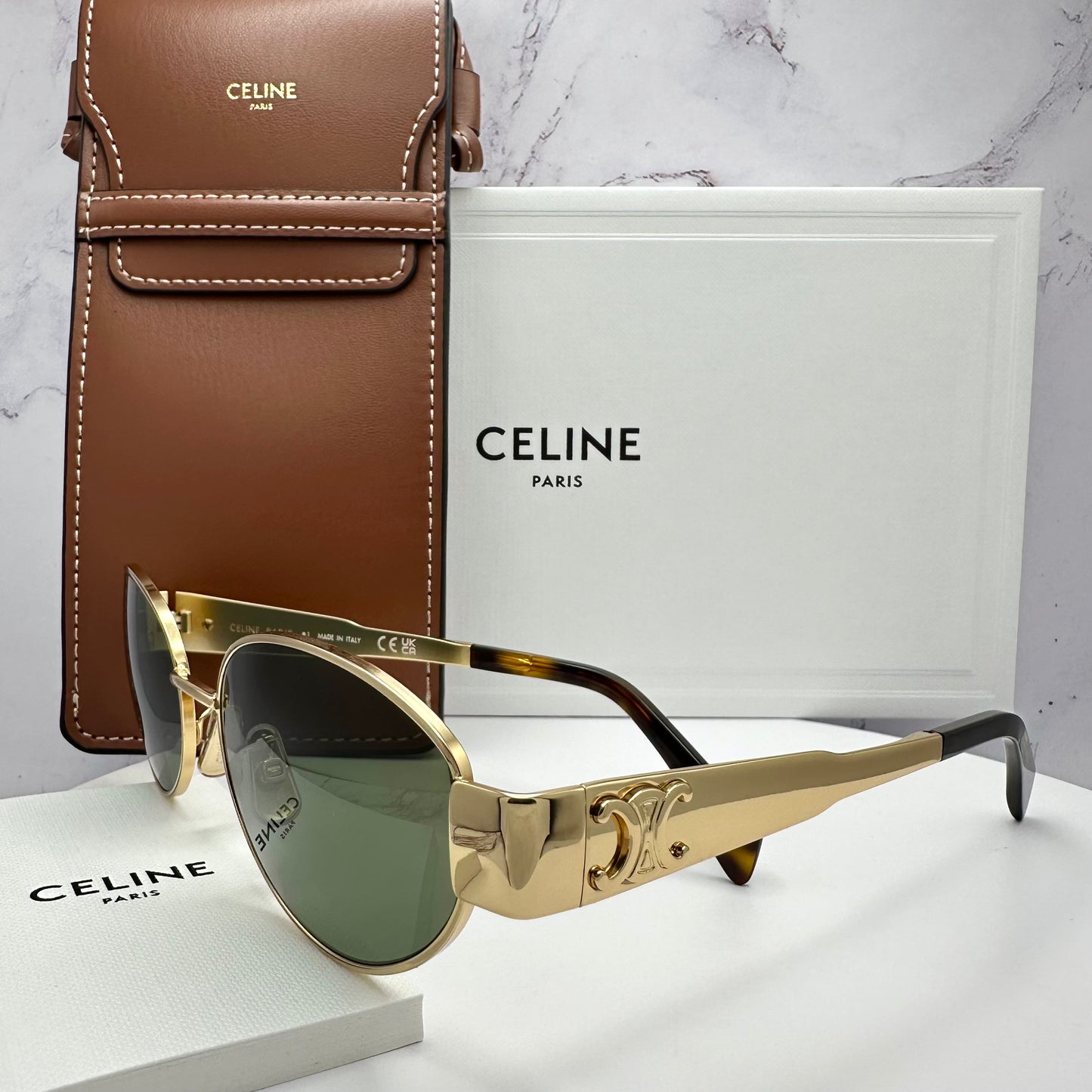 Celine Triomphe Sunglasses CL40235U 30N 