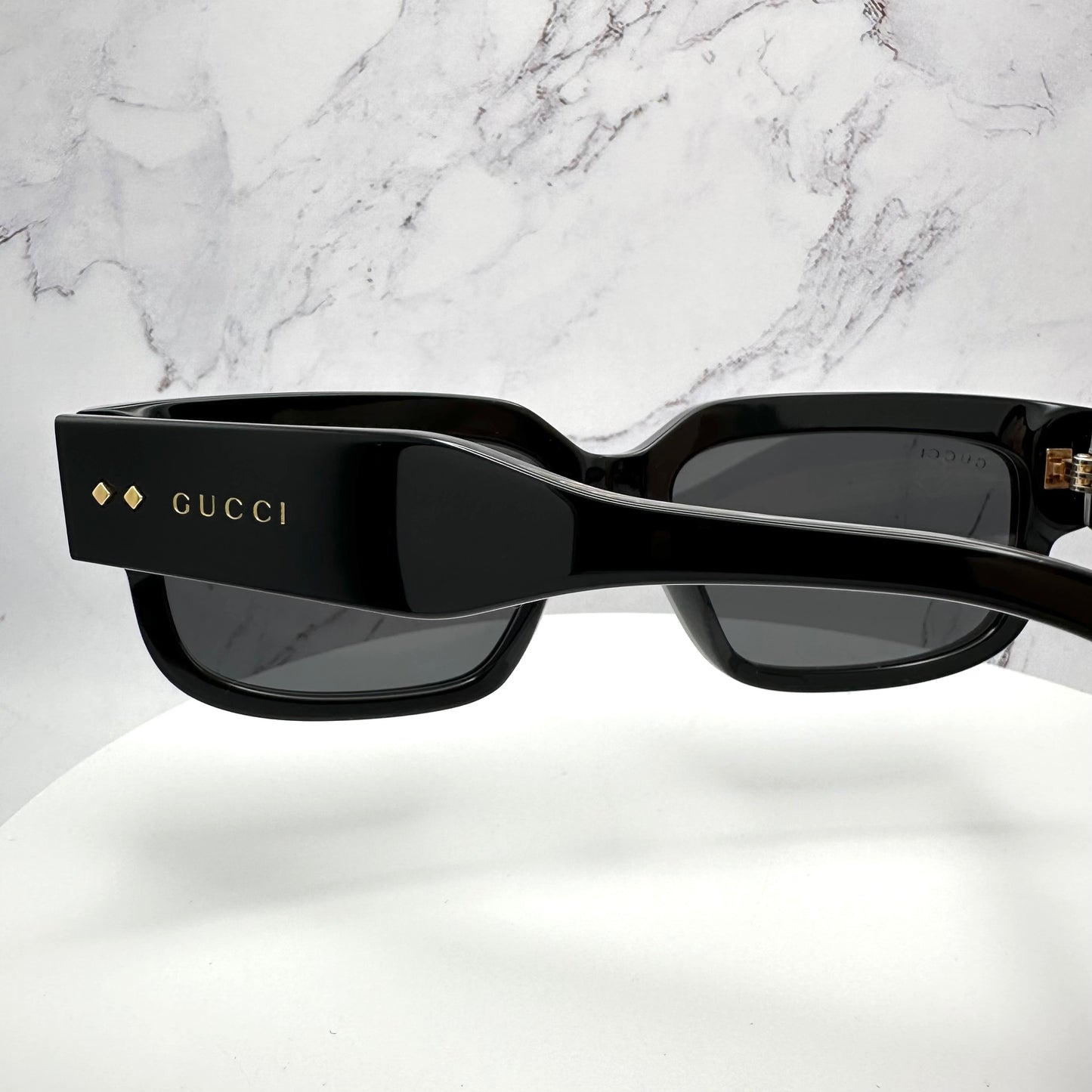 Gucci GG1218S 001 Black Square Sunglasses