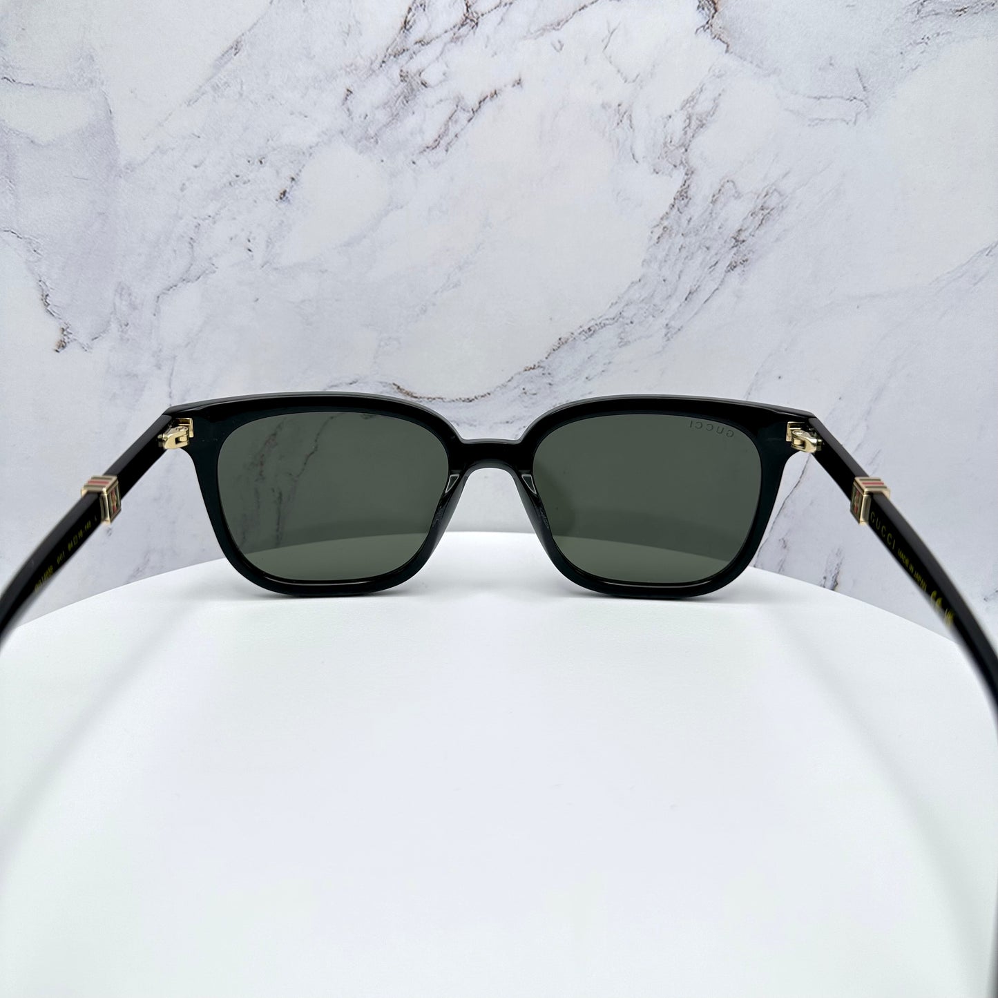 Gucci Sunglasses GG1493S Black Gold Classic Web Logo