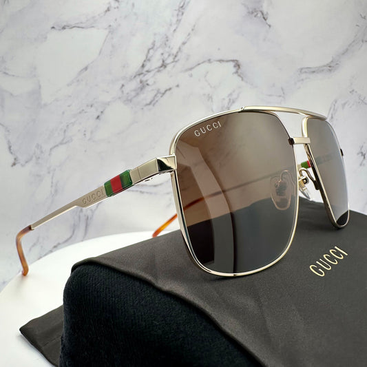 Gucci Gold Aviator Sunglasses GG1676S 002