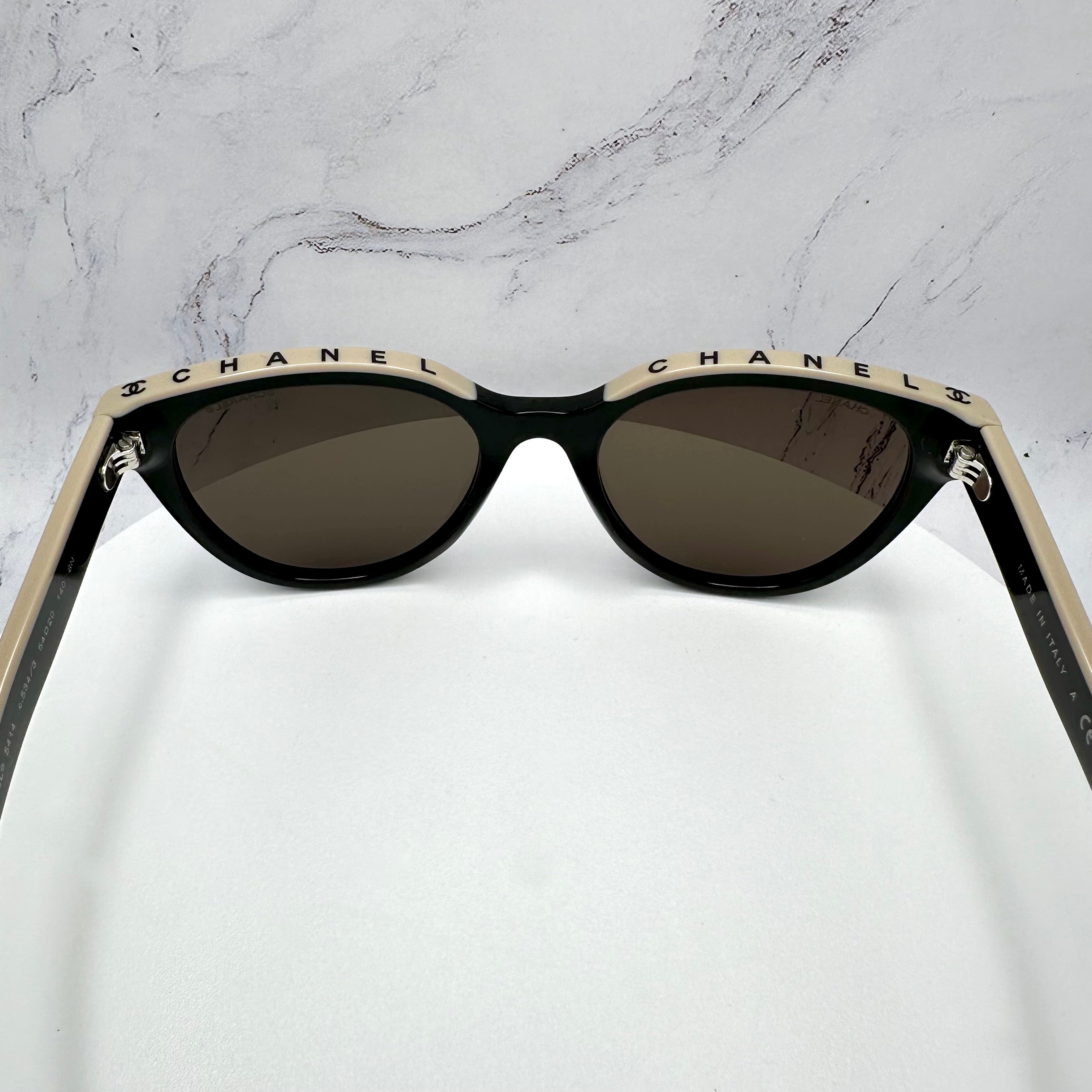 Chanel Butterfly Sunglasses Black